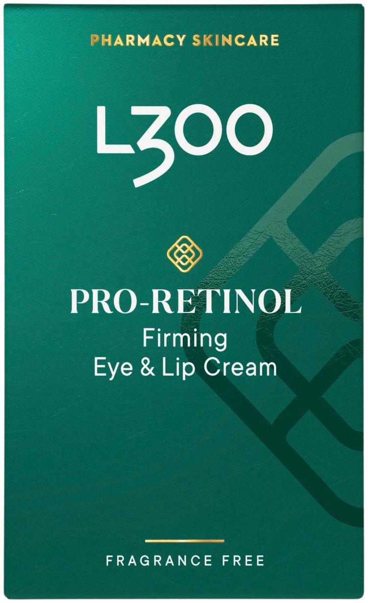 L300 Pro-Retinol Firming Eye & Lip Cream fragrance free hajusteeton voide silmien ja huulien ympärillä olevalle iholle 15ml