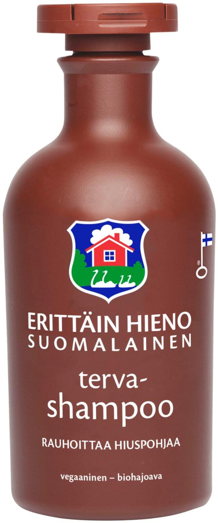 Erittäin Hieno Suomalainen Tervashampoo 300ml