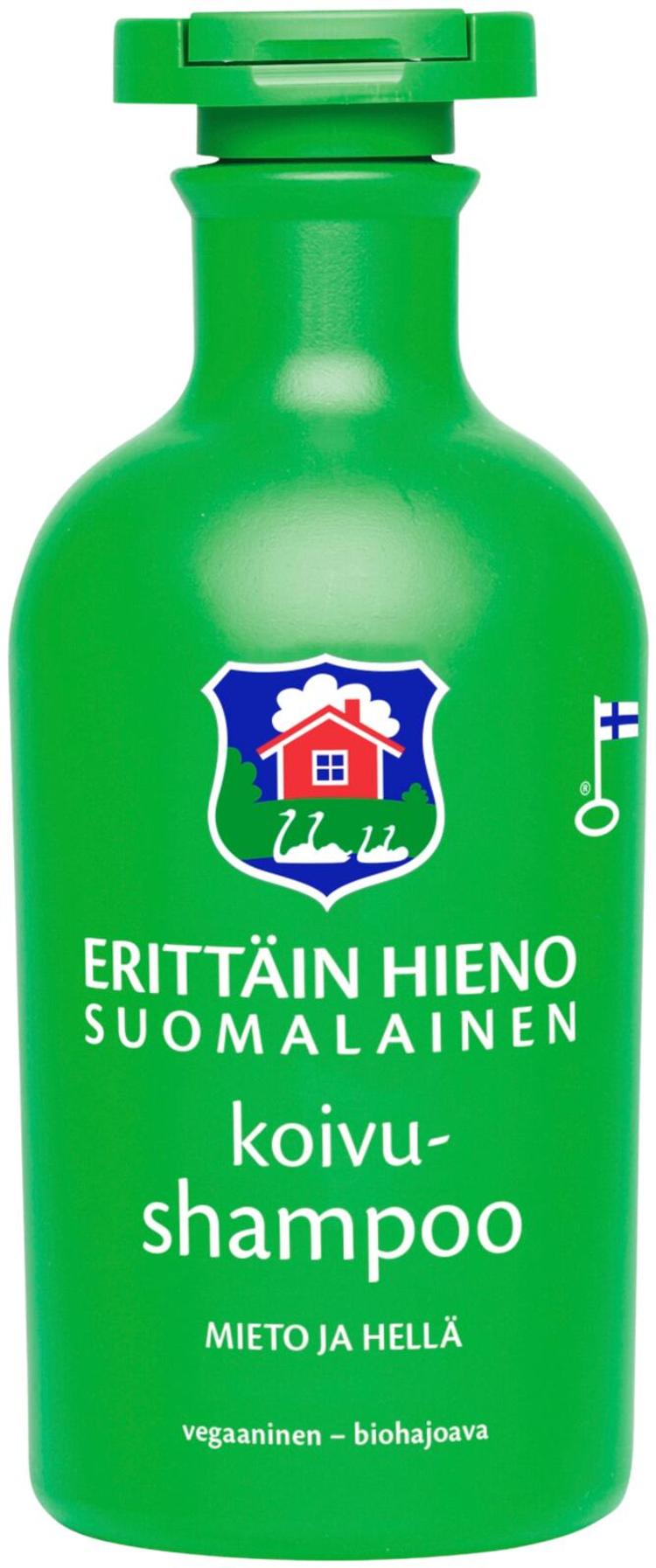 Erittäin Hieno Suomalainen Koivushampoo 300ml