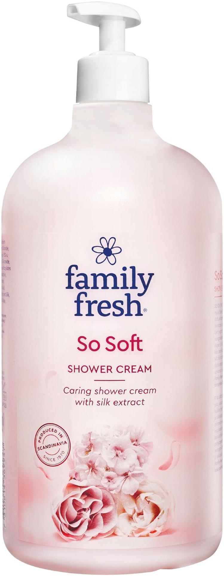 Family Fresh So Soft shower cream suihkusaippua 1000ml