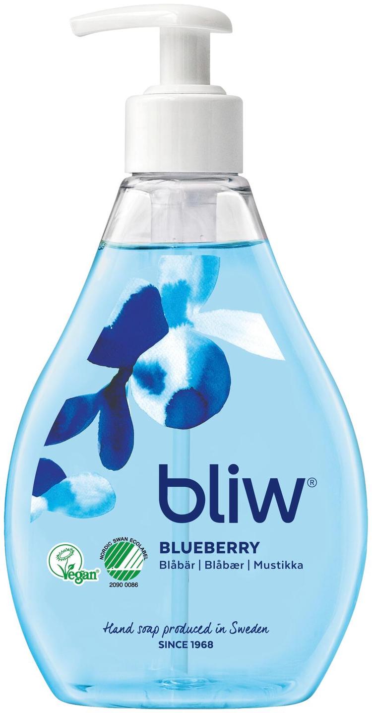 Bliw Mustikka pumppupullo nestesaippua 300ml