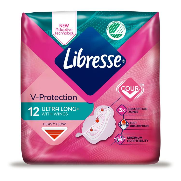 LIBRESSE side Ultra Long+ Wings 12 kpl