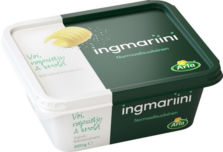 Ingmariini 500 g normaalisuolainen vähälaktoosinen levite