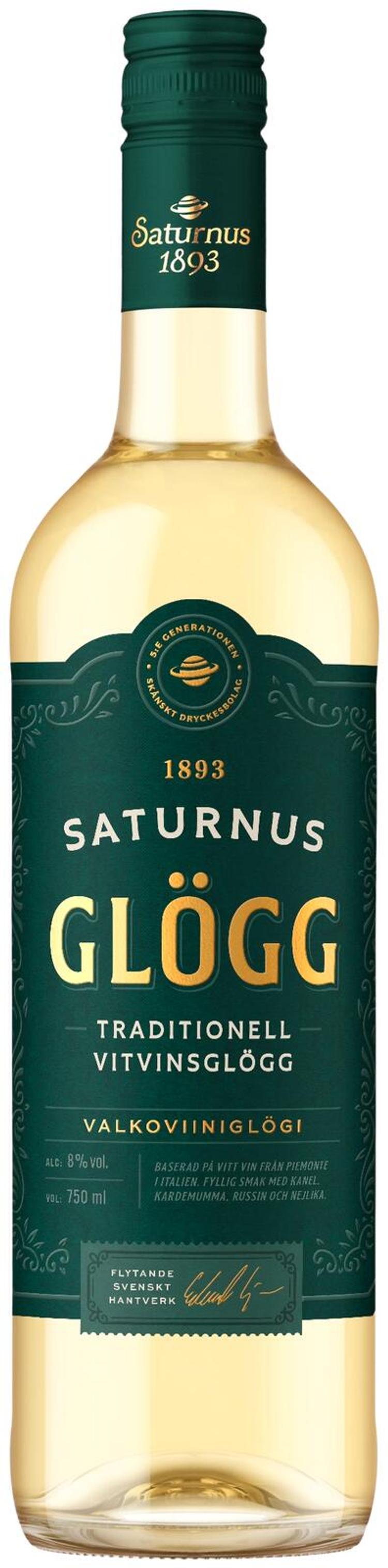 Saturnus Valkoviiniglögi 8% 75 cl