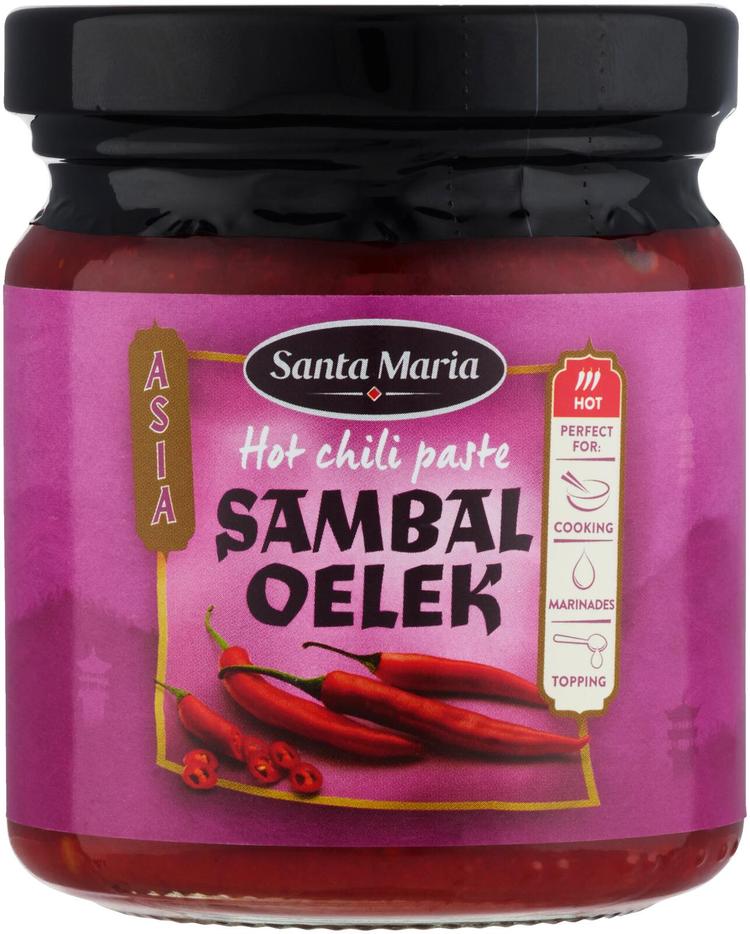 Santa Maria 200G Sambal Oelek Chili Paste