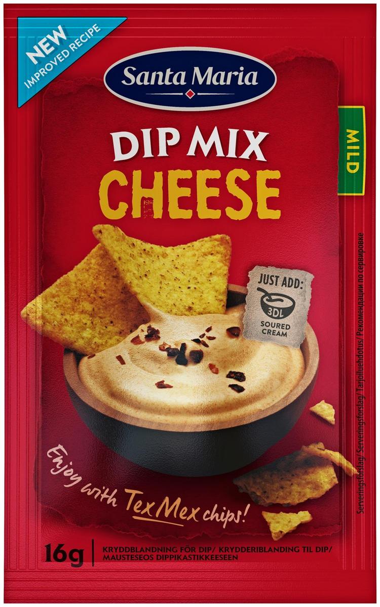 Santa Maria Dip Mix Cheese mausteseos 16 g