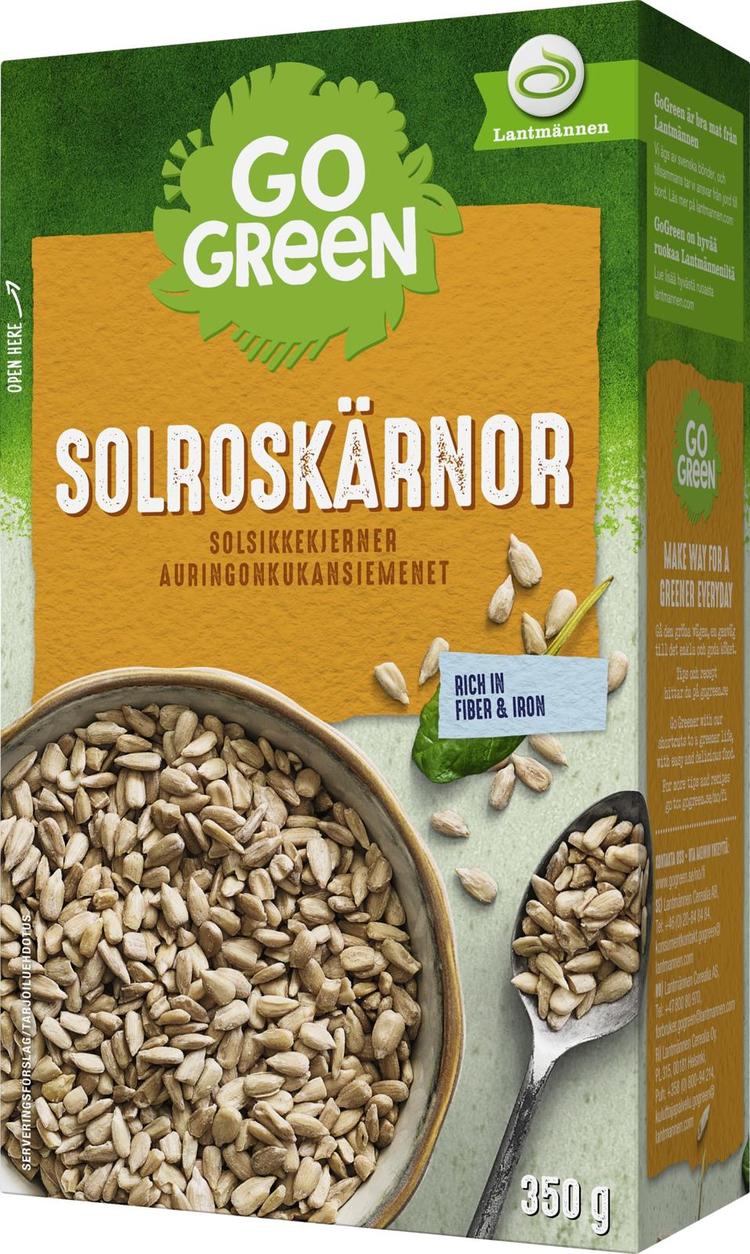 GoGreen Auringonkukansiemen 350 g