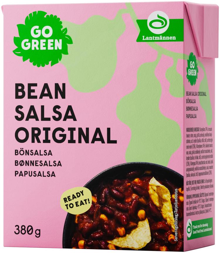 GoGreen Bean Salsa Original 380 g