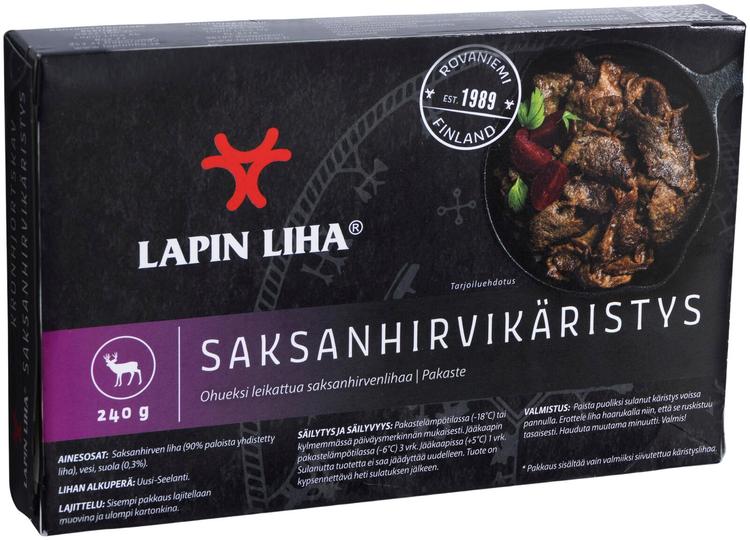 Lapin Liha Saksanhirvikäristys 240g pakaste