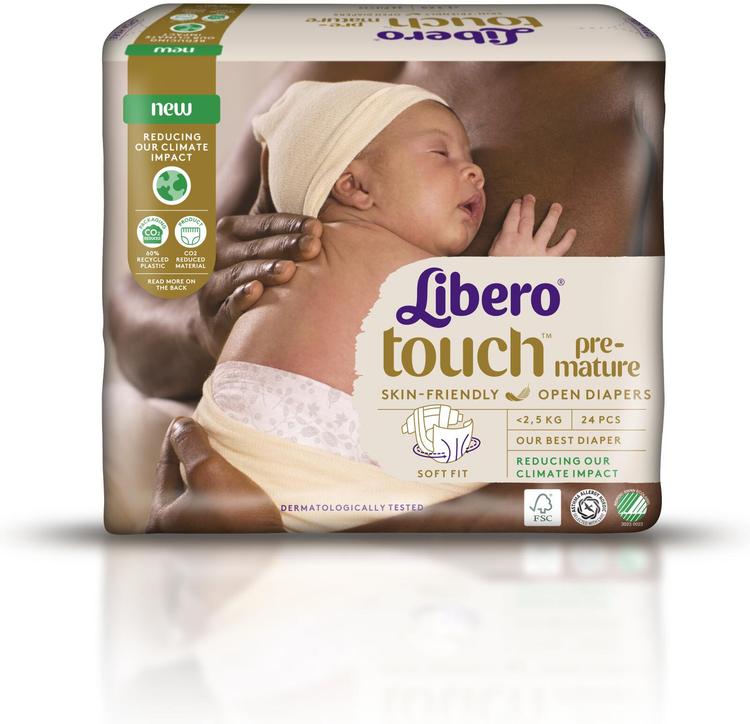 LIBERO Touch teippivaippa Prema 24kpl, 2-5kg