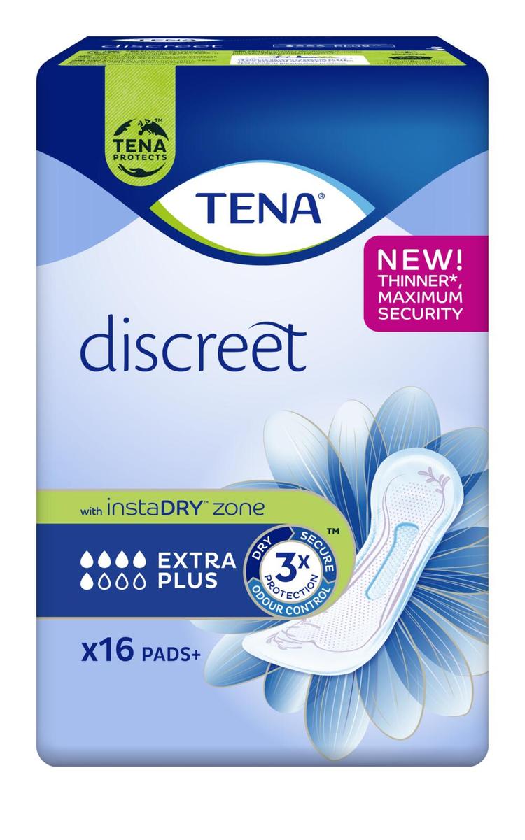 TENA Discreet Extra Plus 16 kpl