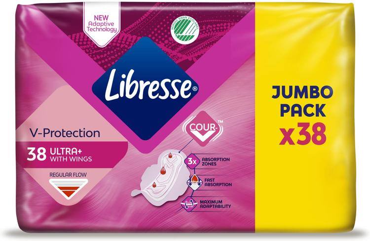 LIBRESSE Ultra+ wings 38kpl Jumbo