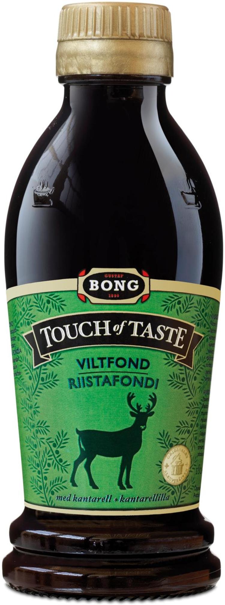 Bong Touch of Taste Riistafondi Kantarellilla 180ml