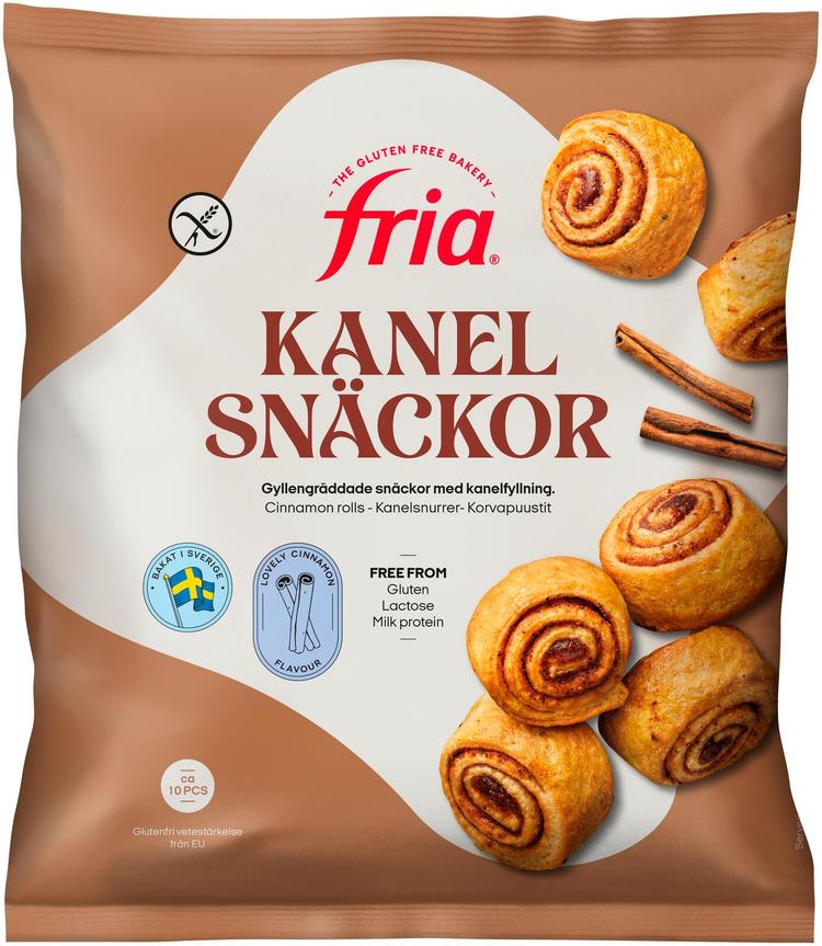 Fria Korvapuusti gluteeniton pakaste 280g/10kpl