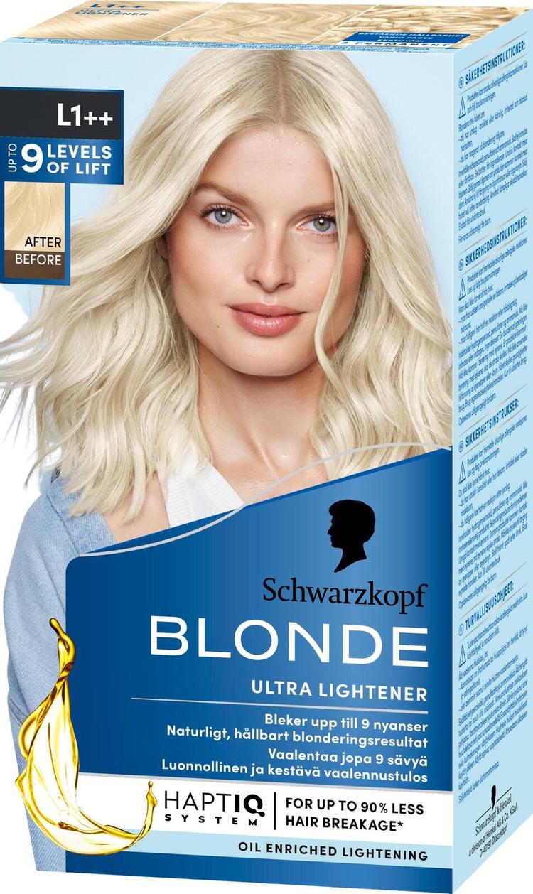 Schwarzkopf Blonde L1++ Extreme vaalennus