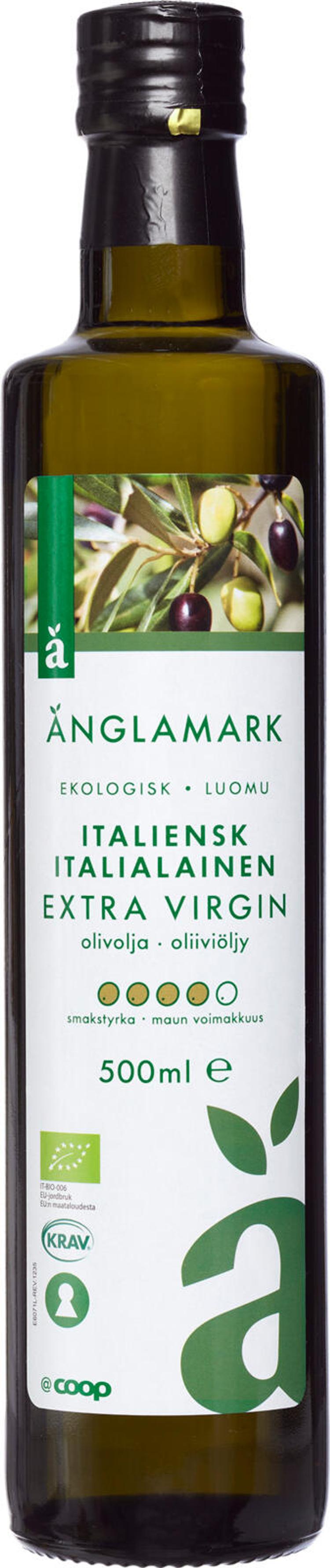 Änglamark ekstra-neitsytoliiviöljy italialainen luomu 500 ml