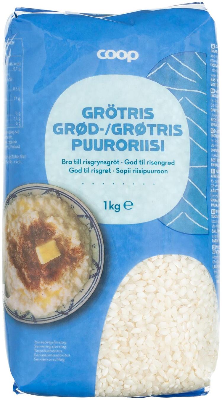 Coop puuroriisi 1 kg