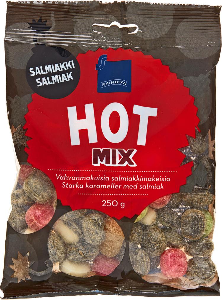 Rainbow 250g Hot Mix salmiakkimakeissekoitus