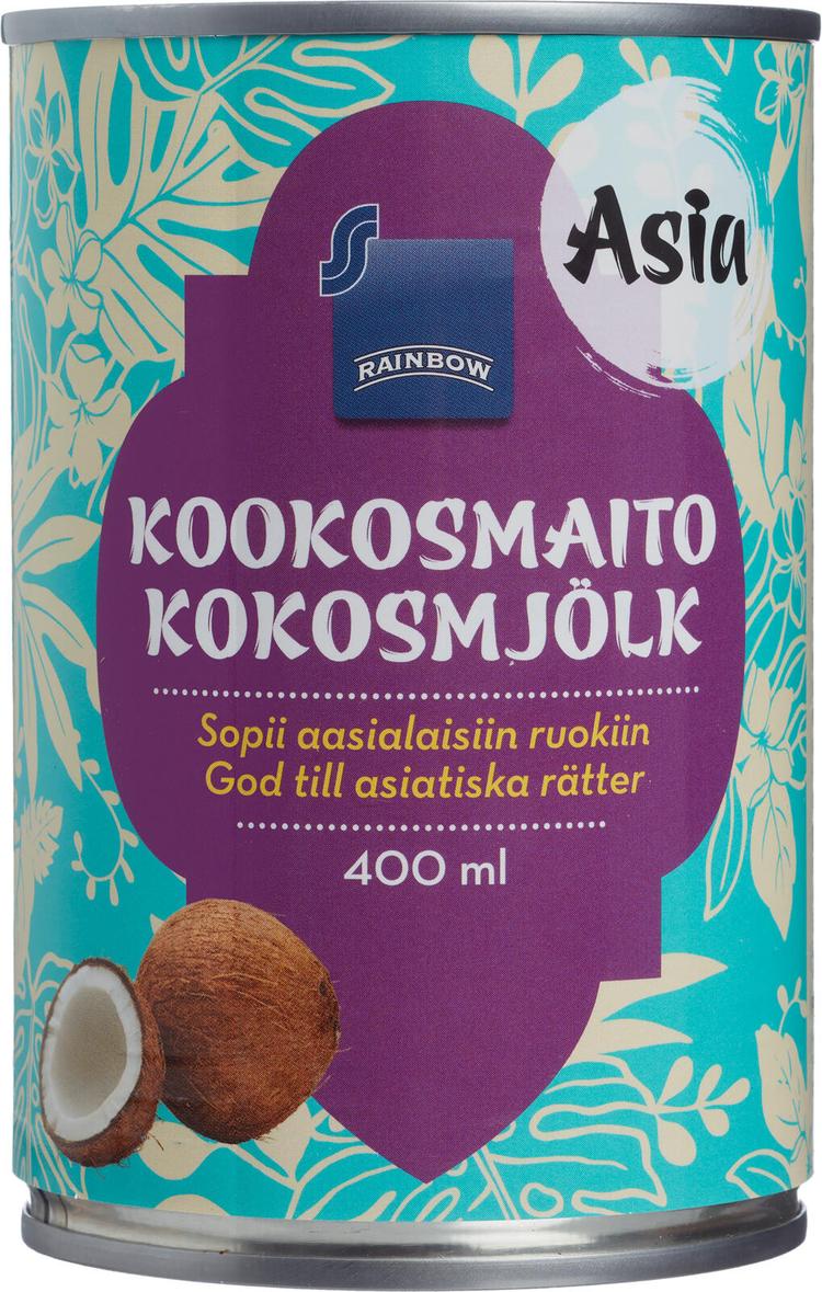 Rainbow kookosmaito 400 ml