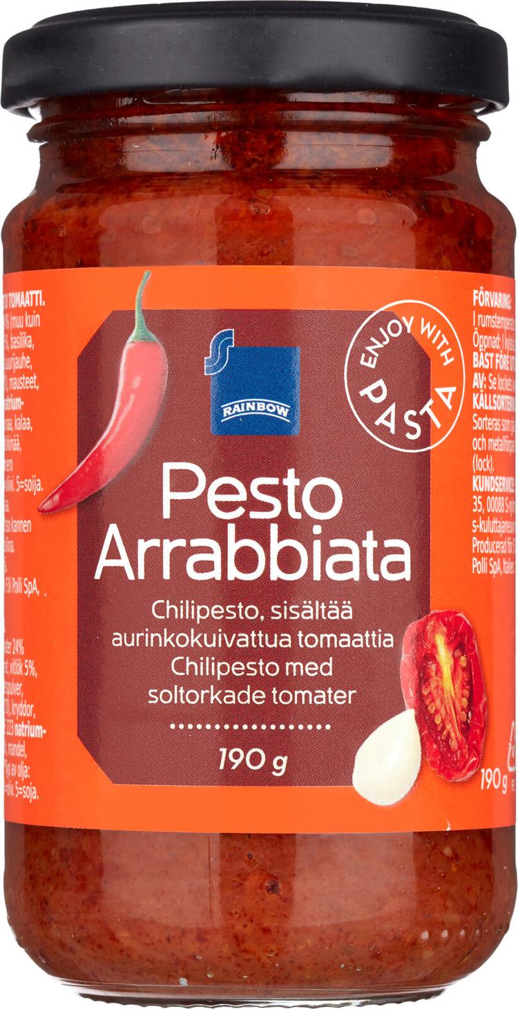 Rainbow 190g Pesto Arrabbiata