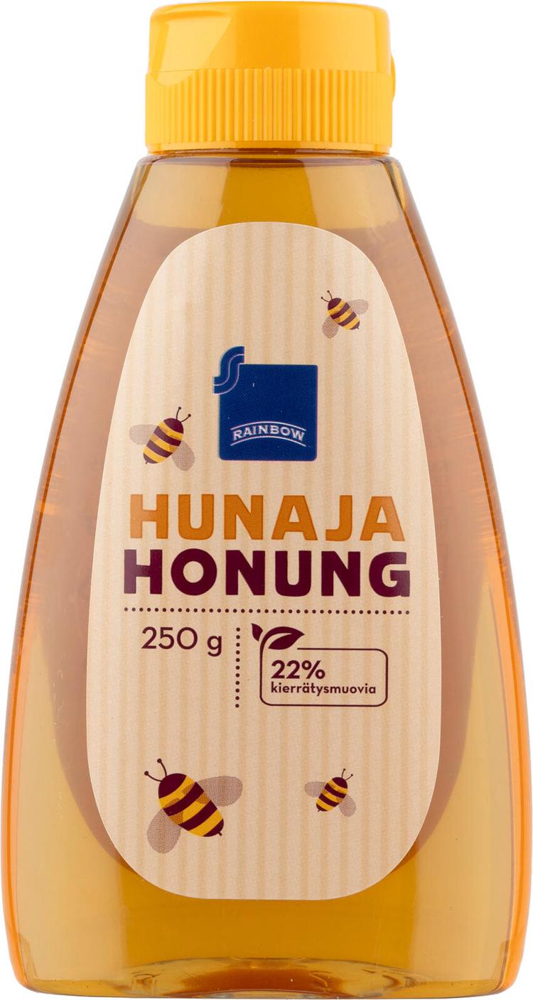 Rainbow juokseva hunaja 250 g