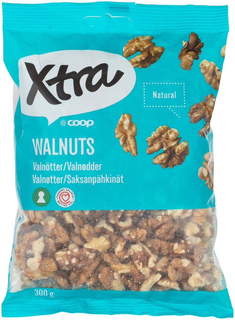 Xtra kuoritut saksanpähkinät 300 g