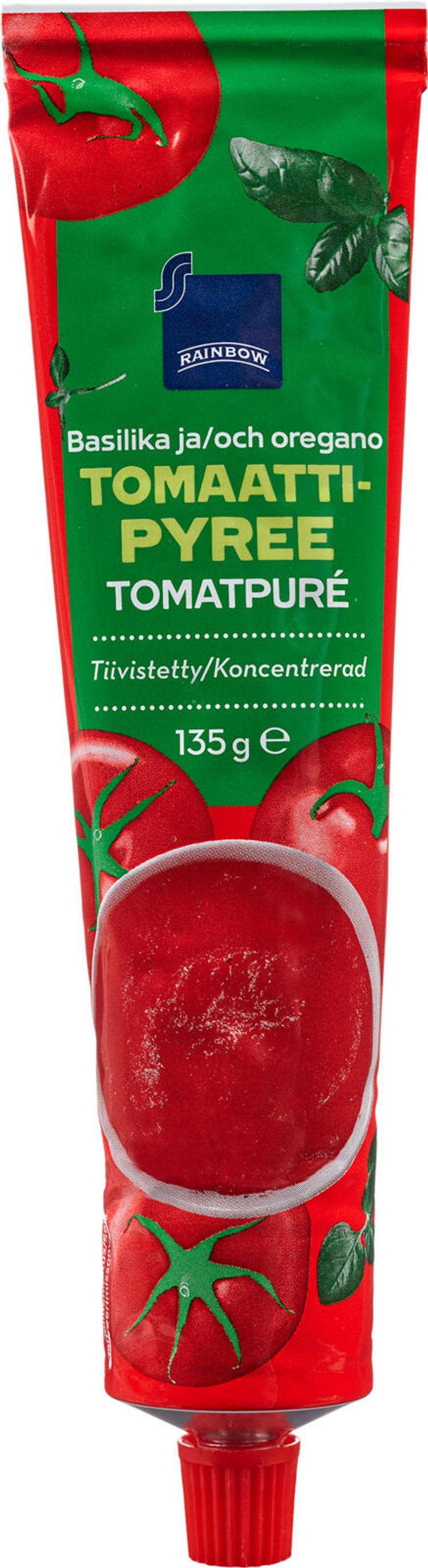 Rainbow tomattipyree basilika ja oregano 135 g