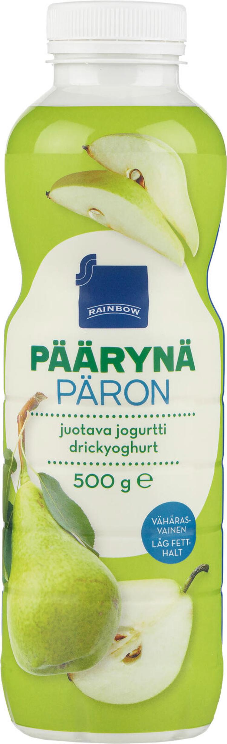 Rainbow juotava päärynäjogurtti 500 g