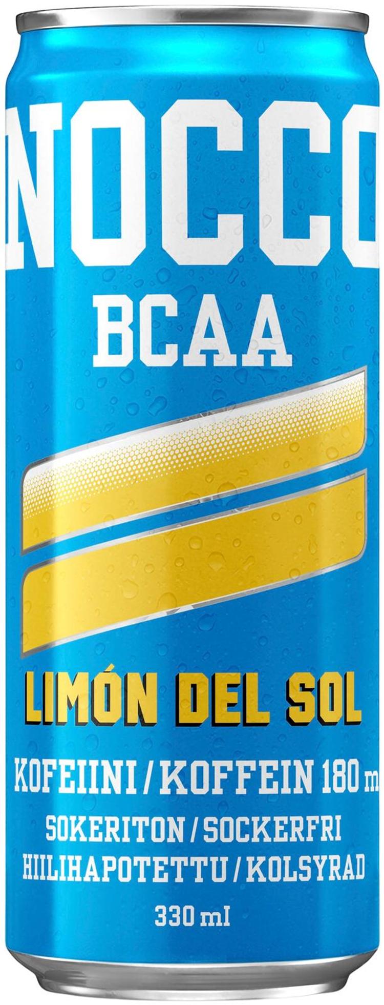 330ml NOCCO BCAA Limón Del Sol