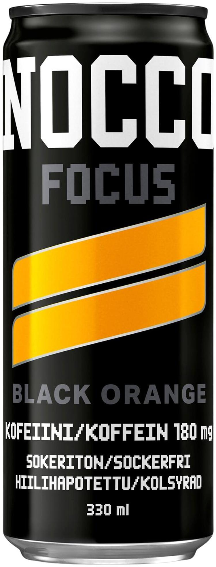 330ml NOCCO FOCUS Black Orange