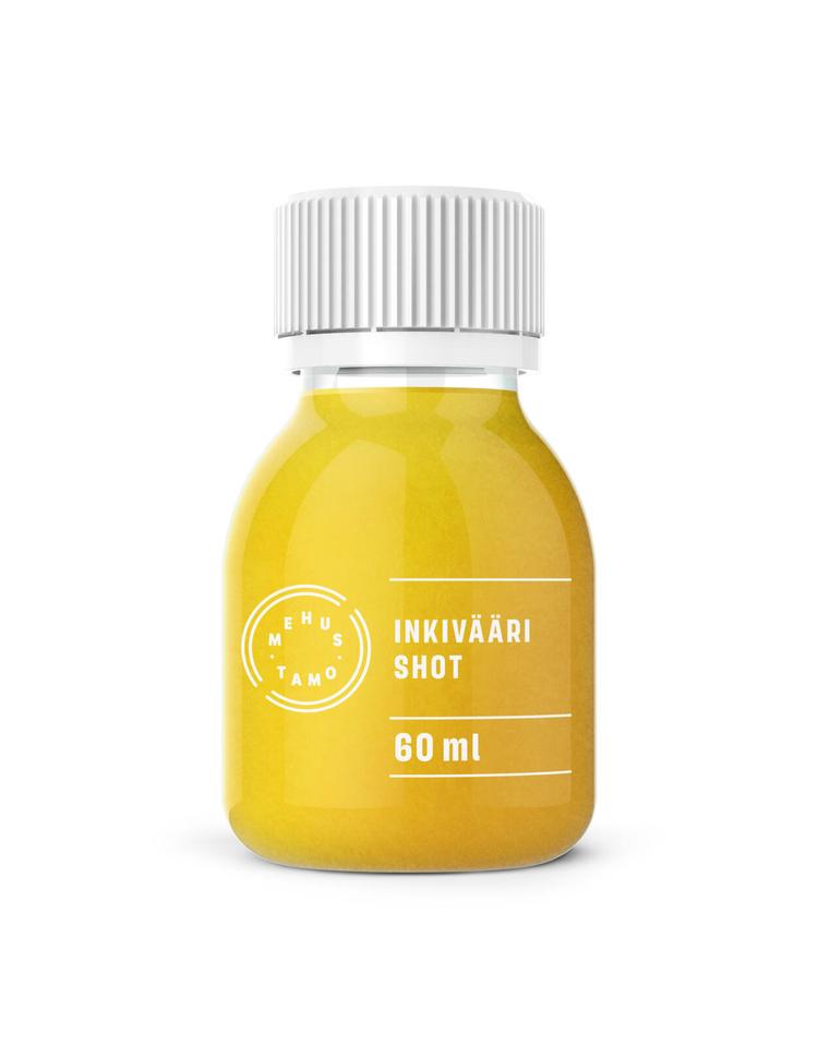 Mehustamo inkivääri shot 60ml