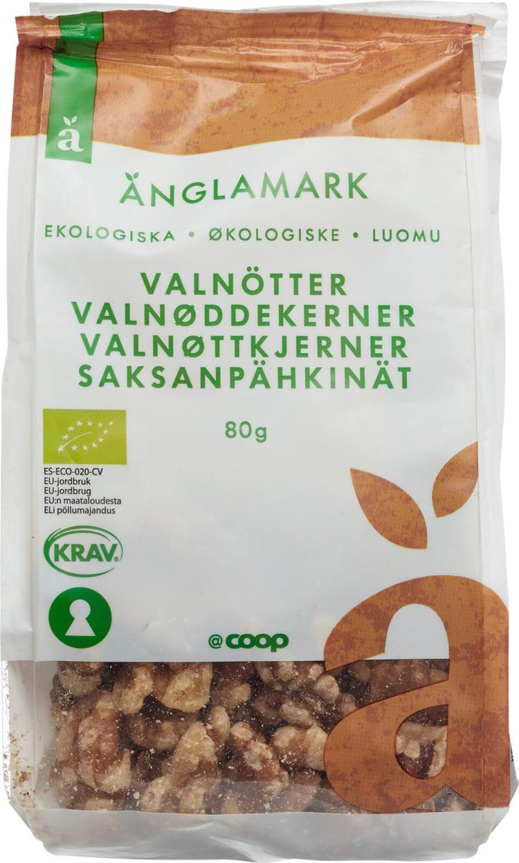 Änglamark saksanpähkinä luomu 80 g