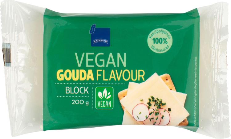 Rainbow Vegan Gouda flavour pala 200g