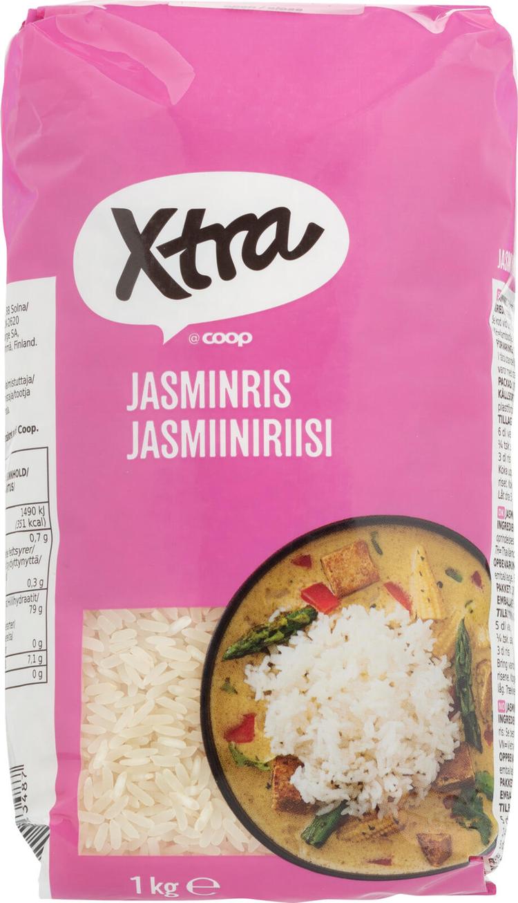 Xtra jasmiiniriisi 1 kg