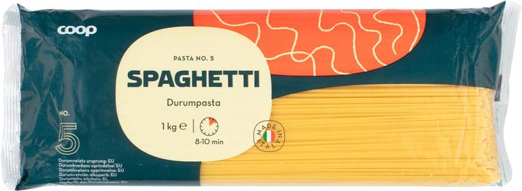 Coop Spaghetti pasta 1 kg