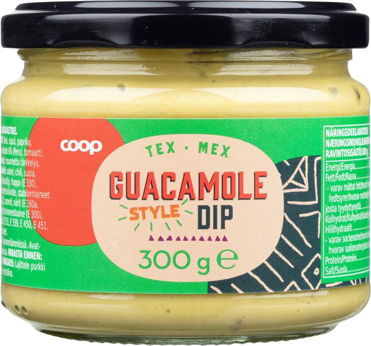 Coop guacamole avokadokastike 300 g