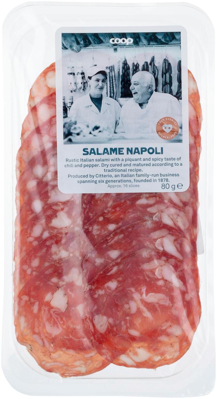 Coop Salame Napoli ilmakuivattu salami 80 g