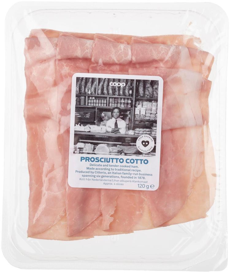 Coop Prosciutto Cotto keittokinkku 120 g