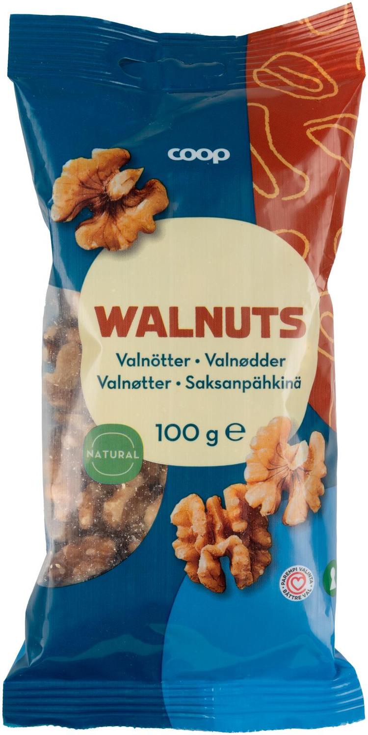 Coop saksanpähkinät 100 g