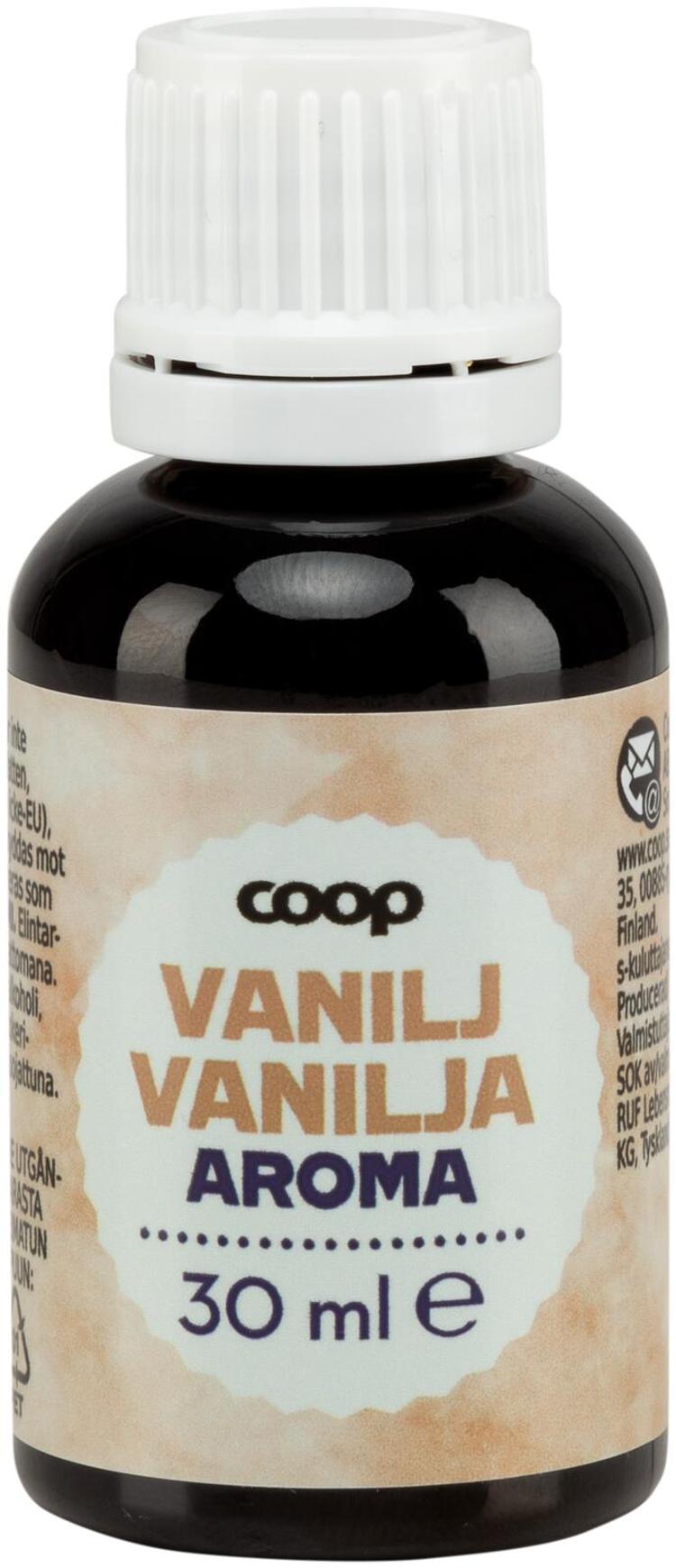 Coop vanilja-aromi 30 ml