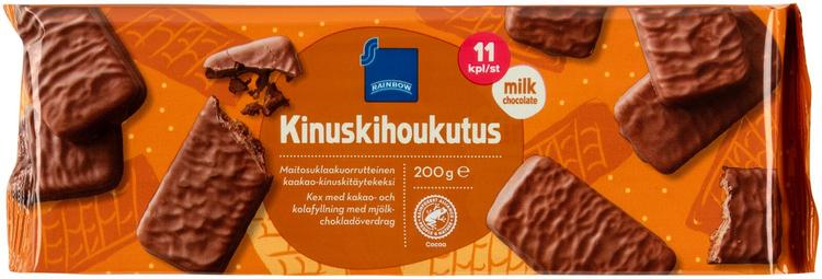 Rainbow Kinuskihoukutus täytekeksi 200 g