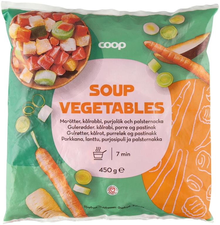 Coop keittojuurekset 450 g pakaste