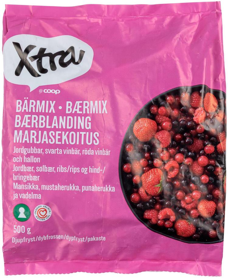 Xtra marjasekoitus 500 g pakaste