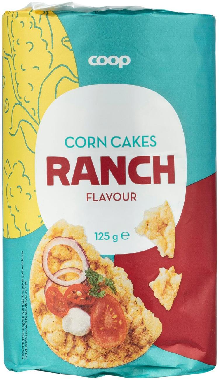 Coop maissikakut Ranch 125 g