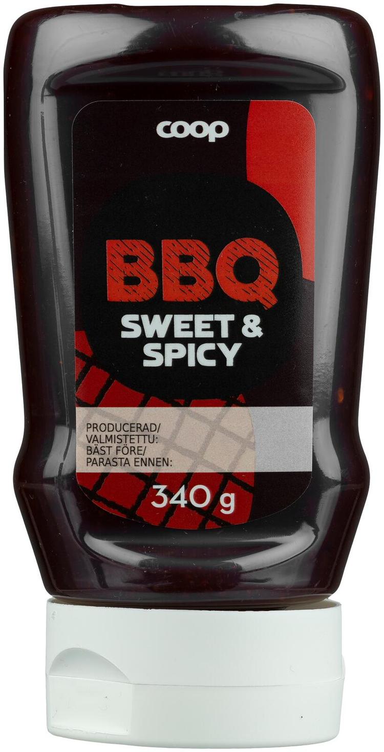 Coop BBQ Sweet & Spicy grillauskastike 340 g