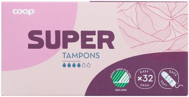 Coop tamponi super 32 kpl