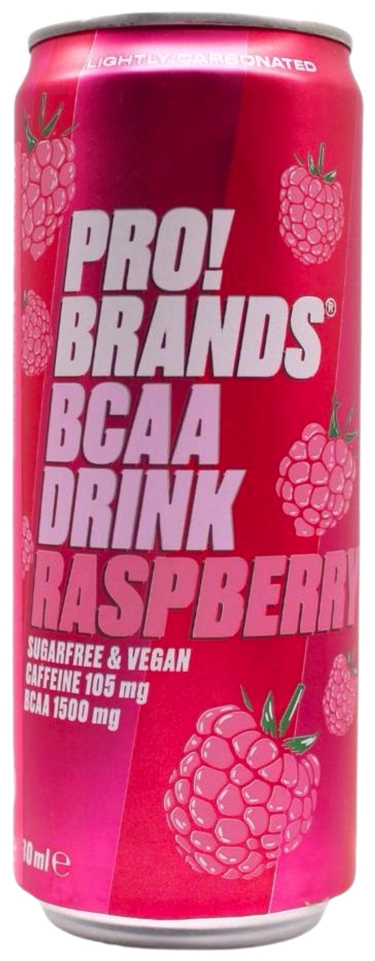 ProBrands BCAA Energiajuoma Vadelma 330m