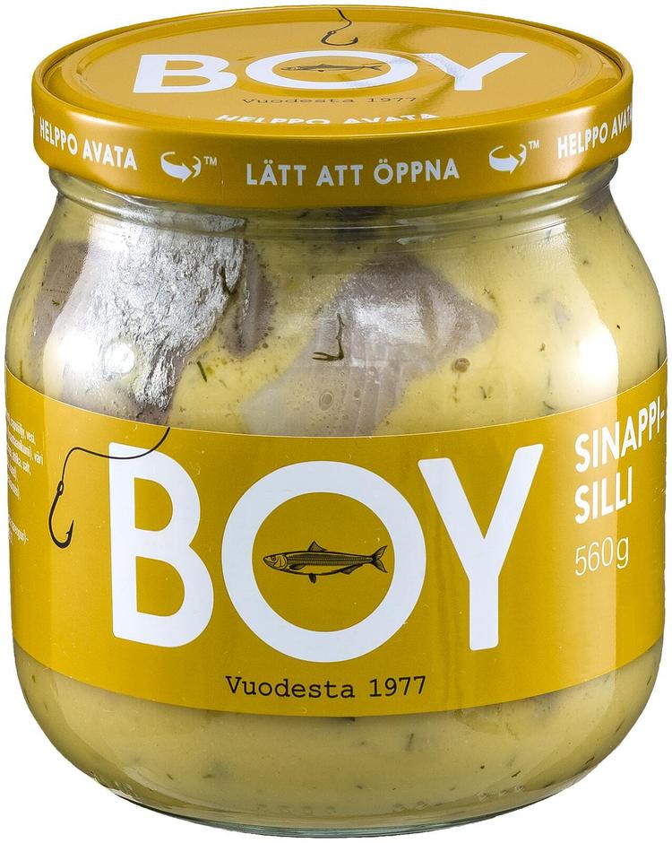 Boy sinappisilli 560g