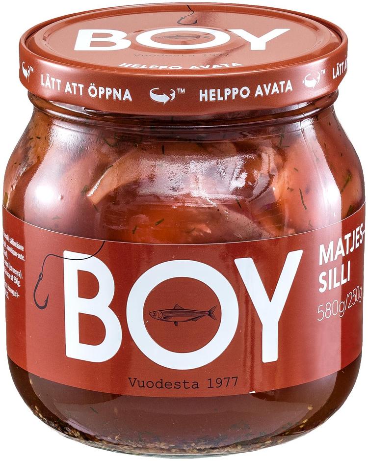 Boy matjessilli 580/250g