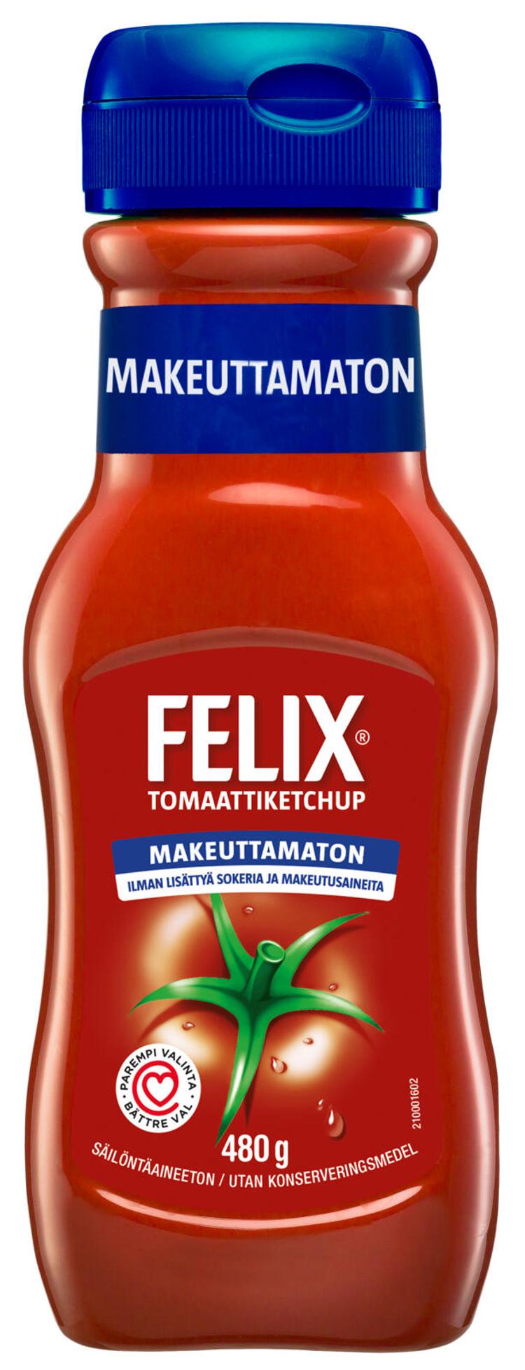 Felix makeuttamaton ketsuppi 480g